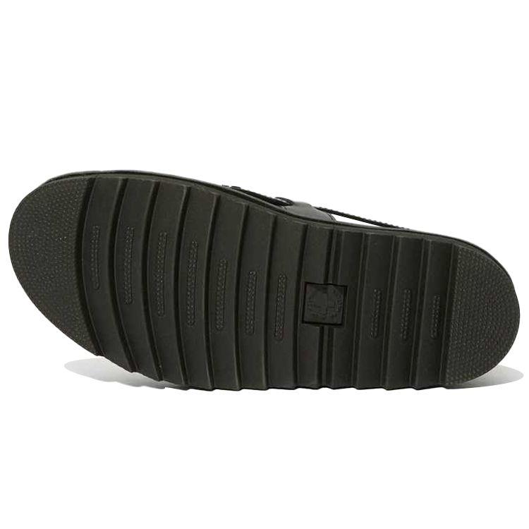 Dr. Martens Terry Sandales Décontractées à Boucle à Bout Ouvert Sandales Unisexe Noir 23521001