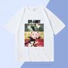 Camisetas de Algodón para Hombre y Mujer Colaboración Spy X Family, Ropa Temática de Anime 2D, Camisetas Casuales para Casa