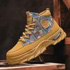 Martin boots men's autumn and winter 2024 outdoor desert British wind casual non-slip wear-resistant high-top tooling shoes men