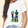 Mothers Day Theme Cute Cartoon Trend ShortSleeved Womens TShirt Polyester Fabric Simple AGeneration Style