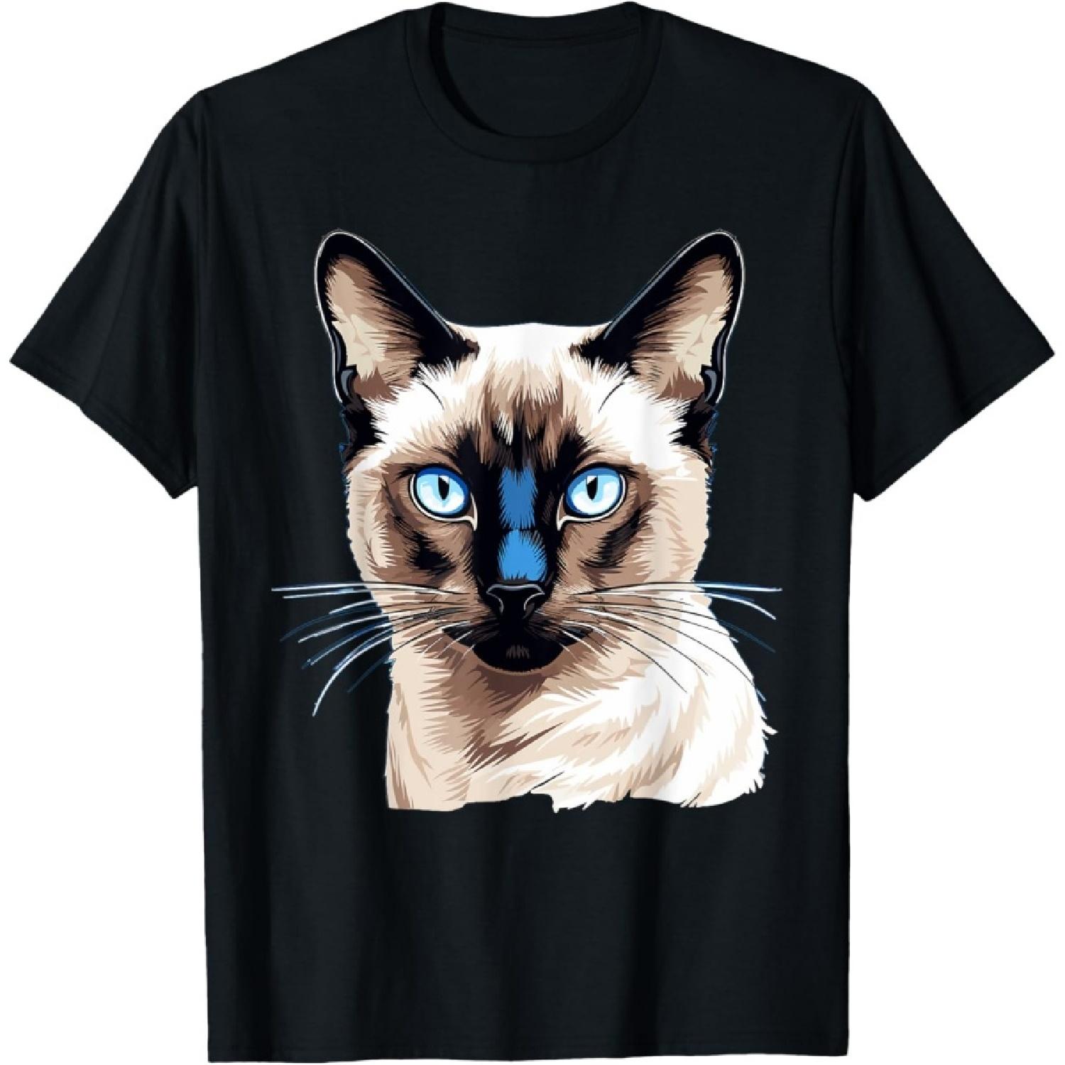 Siamese Cats Siamese Cat Men Women Girls Kids T-Shirt S