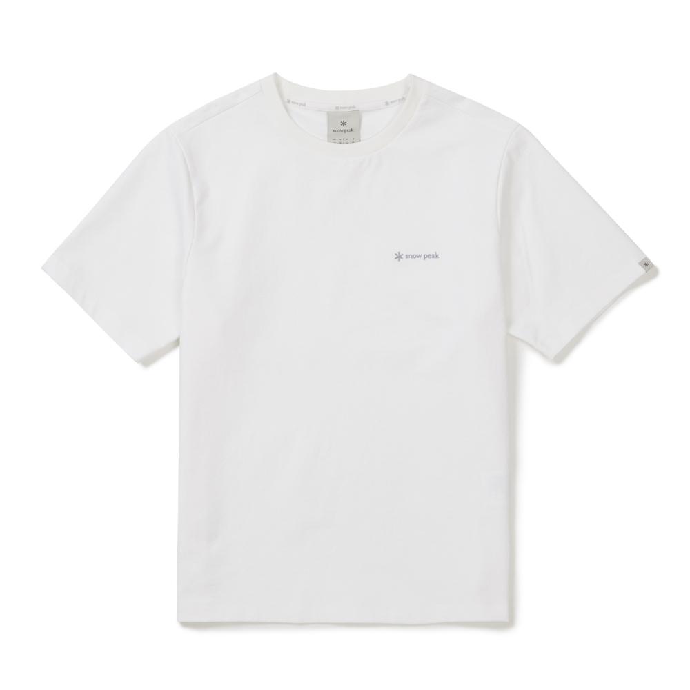 SNOWPEAK Classic Woven Women's Short Sleeve T-Shirt White (S26MWTTS17)