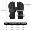 All-Weather Touchscreen Gloves for Men Waterproof Winter Gloves for Running, Cycling, Motorcycle&Daily Commute Warm Fleece Lined