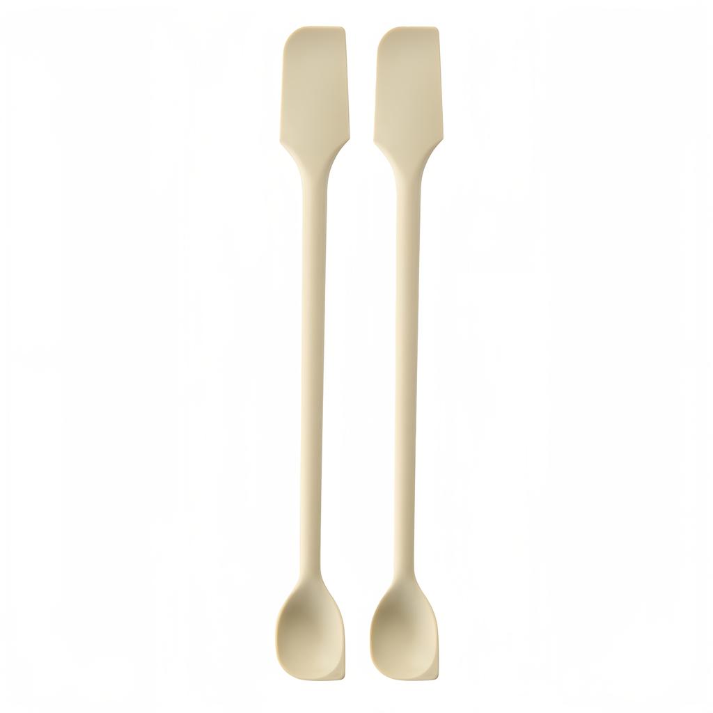 Dvouhlavá silikonová stěrka Kuchyňská škrabka na džem, pečení, vaření