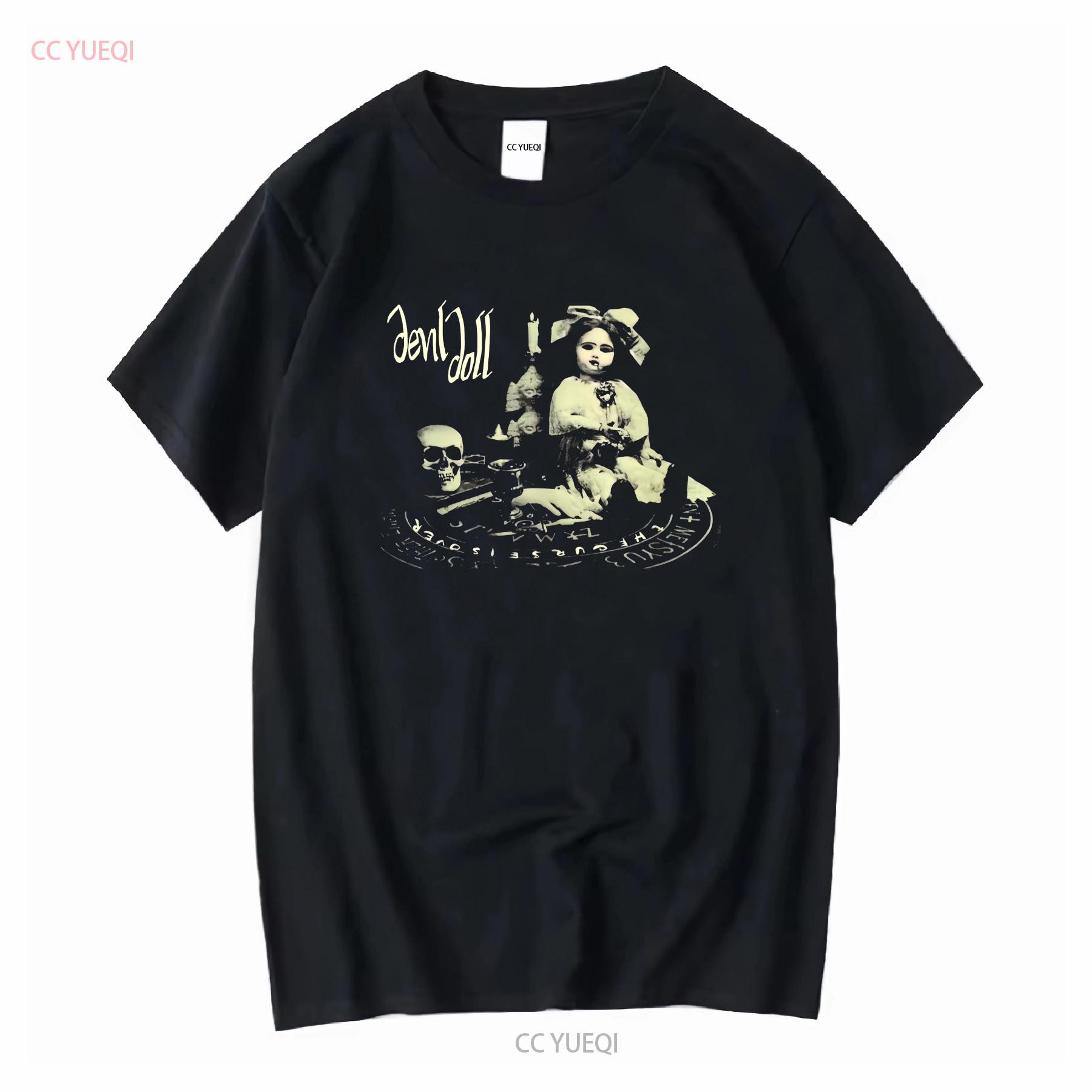 

Devil Doll Slovenia Mr Doctor Dies Irae T Shirt vintage Washed Versatile Soft streetwear Stylish Slightly Comfortable Casual 4XL