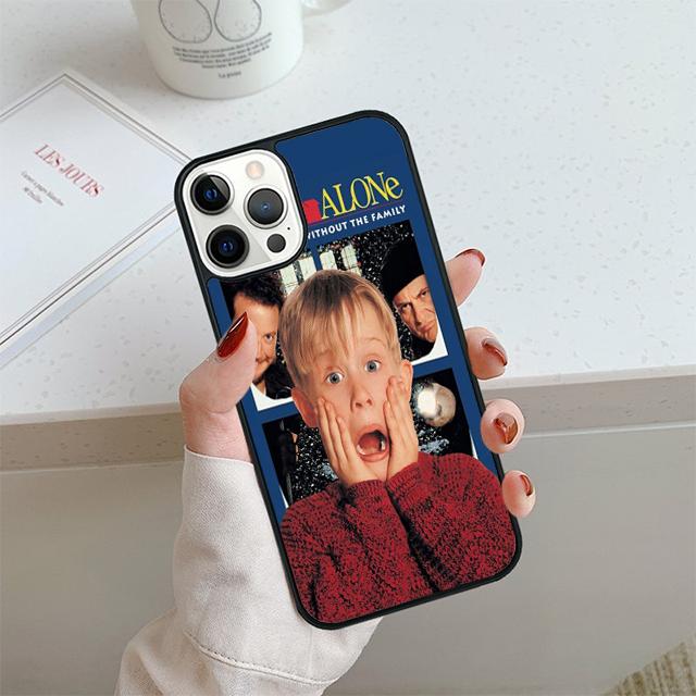 Home Alone Phone Case For iPhone 17 Air 14 15 16 16e 13 12 Max Cover For Apple iPhone 17 Air 14 15 16 16e 11 Pro Max Plus Coque