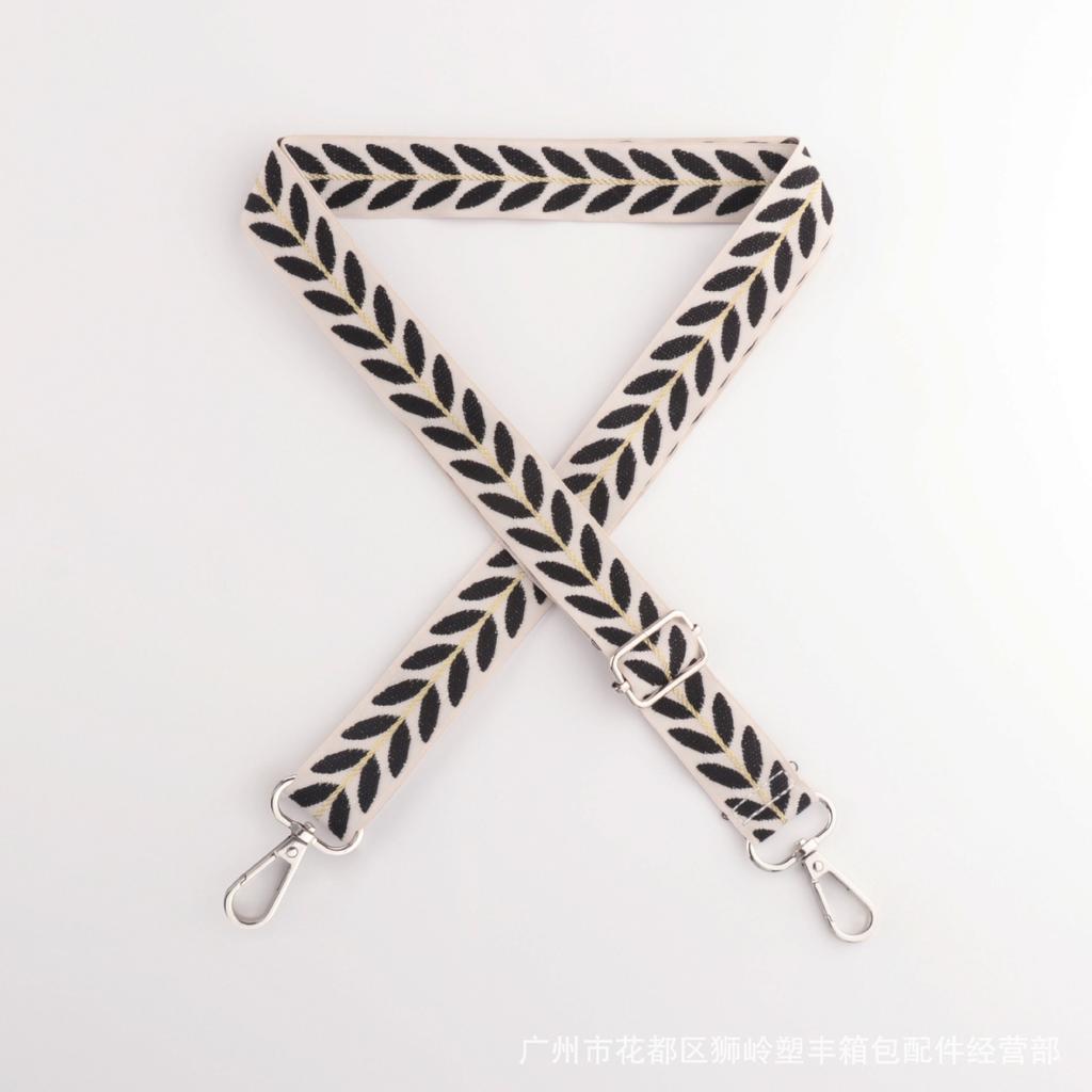 Neues Kleines Frisches Handy-Lanyard Crossbody-Tasche Schultergurt Zubehör Verstellbar Blattmuster Leichter Anhänger Riemen
