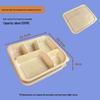 Eco-Friendly Biodegradable Corn Starch Lunch Box with Lid