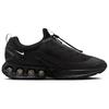 Nike Air Max Dn Textile, Synthetic Leather Casual Running Shoes Unisex Black HQ8605-001