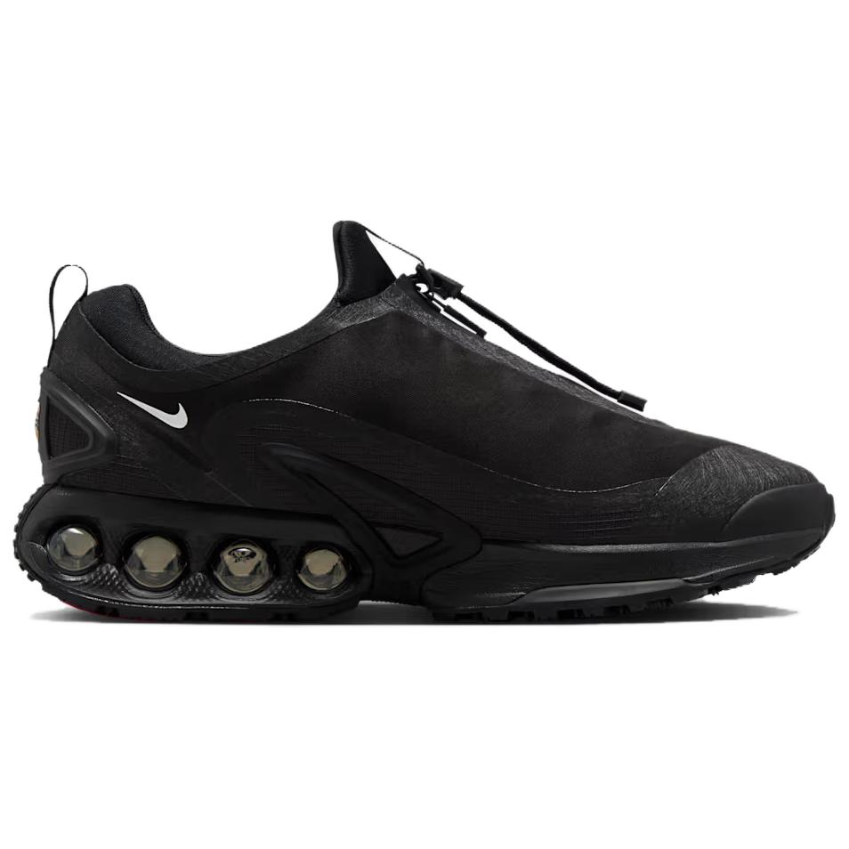 Nike Air Max Dn Textile, Synthetic Leather Casual Running Shoes Unisex Black HQ8605-001