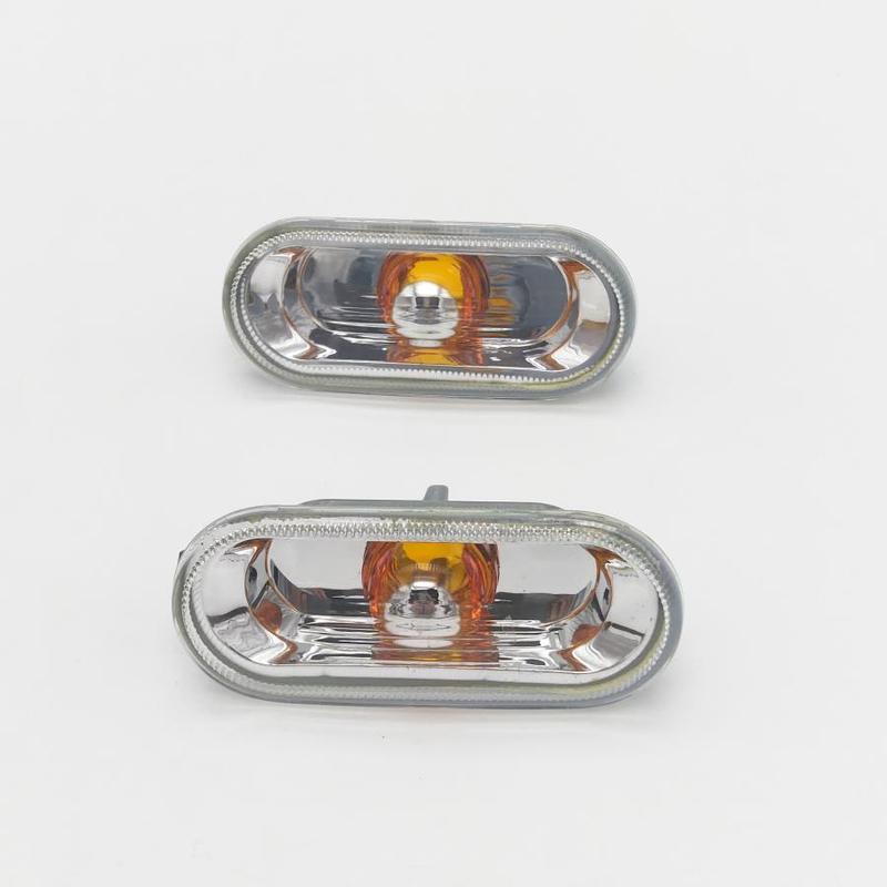 2Pcs For SEAT Leon 2000 2001 2002 2003 2004 2005 2006 Car-Styling Side Marker Turn Signal Light Lamp Repeater