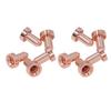 10Pcs 9 8211 Nozzle 60A Brass Plasma Cutting Torch Nozzle Replacement for SL60 SL100