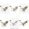 3XUF Multipurpose Metal Fork Mortice Latches Convenient Accessory Portable for Both Right and Left Hand Opening Door