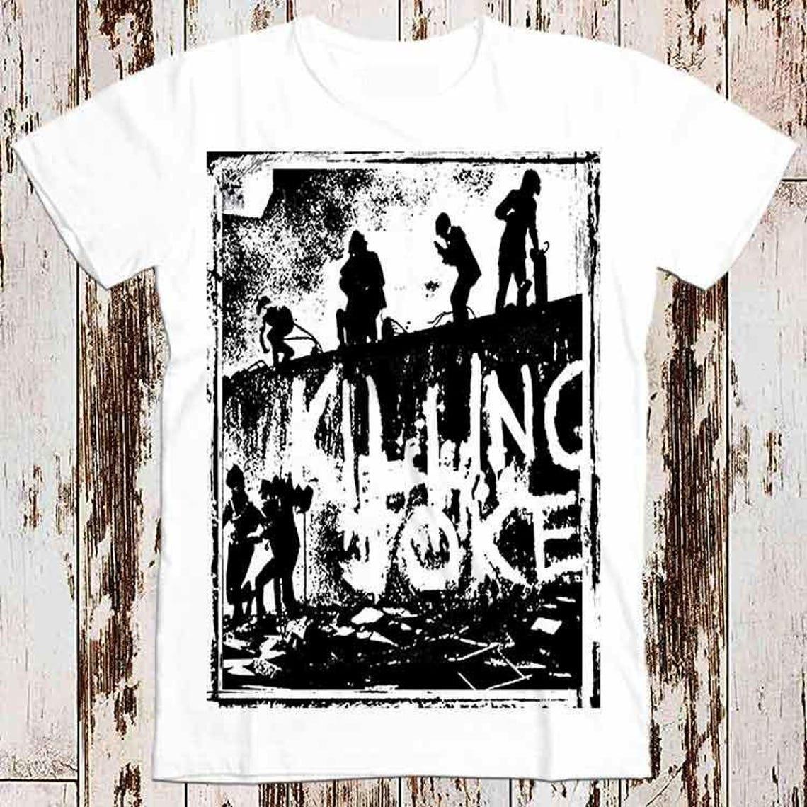Killing Joke 1980s Punk Rock 1st Album Retro Cool Vintage Unisex T Shirt Hipster S