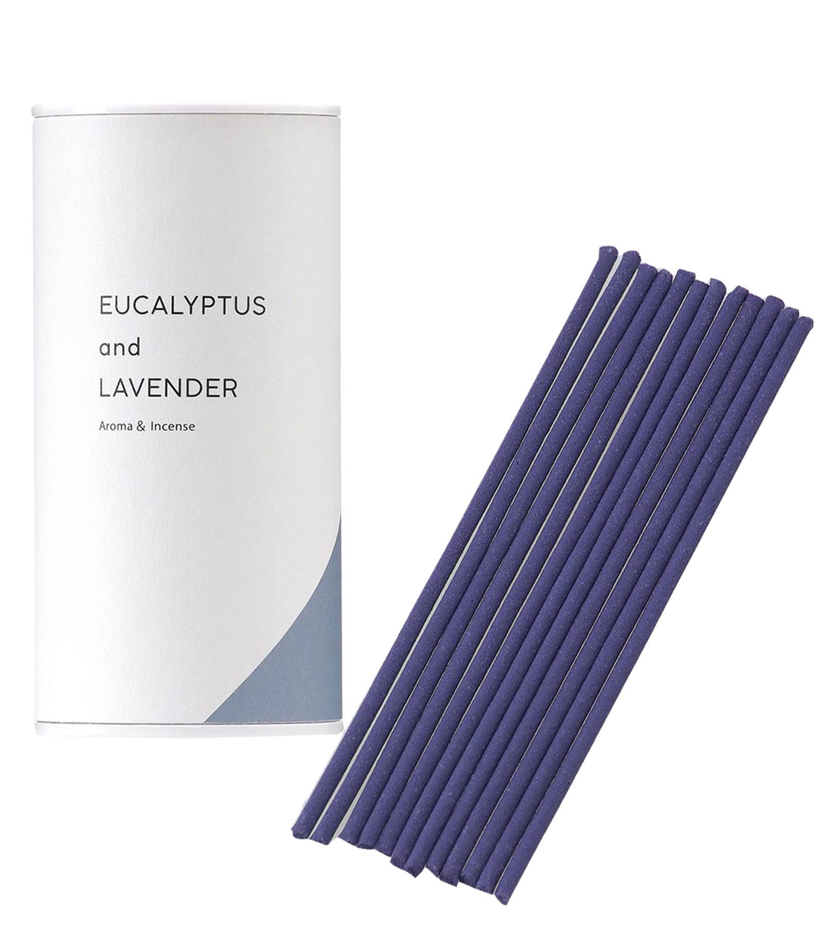 

[Aroma Room] Fragrant Incense Sticks, Eucalyptus & Lavender, Mini Size, Lavender Fragrance