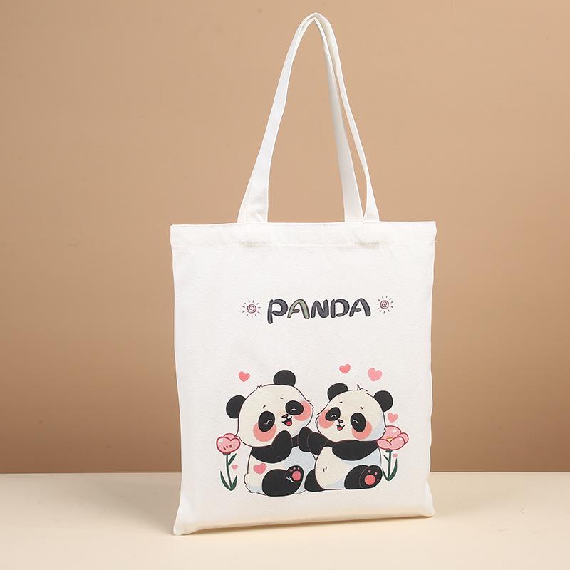 Customized Logo Canvas Shopping Bag - Durable, Eco-friendly, and Ideal for Promotions