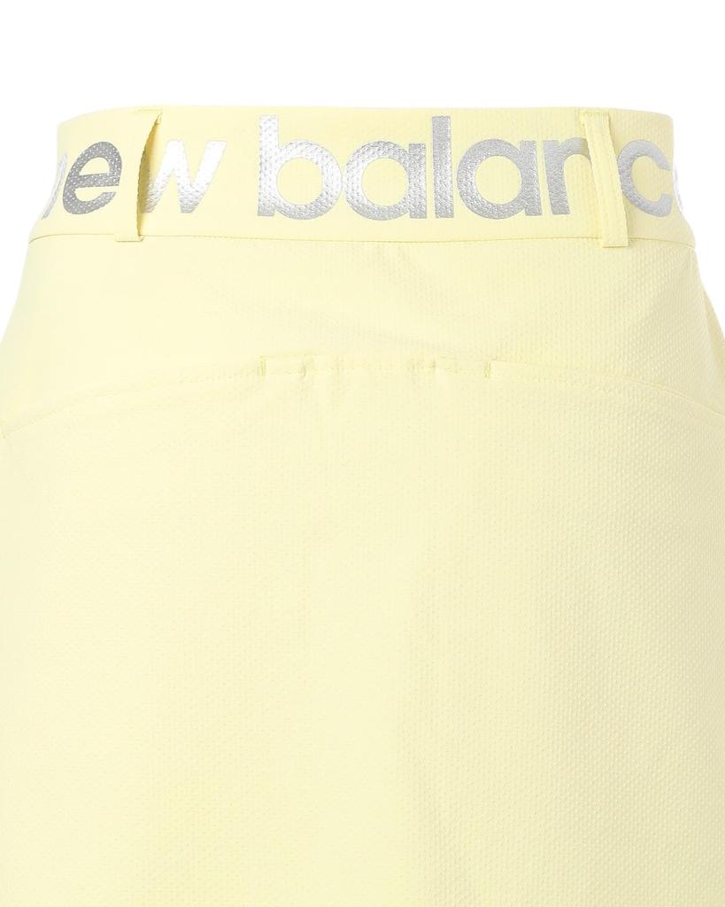 New Balance Golf Skirt 2 Women's (Stretchable, Moisture-Wicking, Quick-Drying) / 012-5134503 060_Yellow [L]
