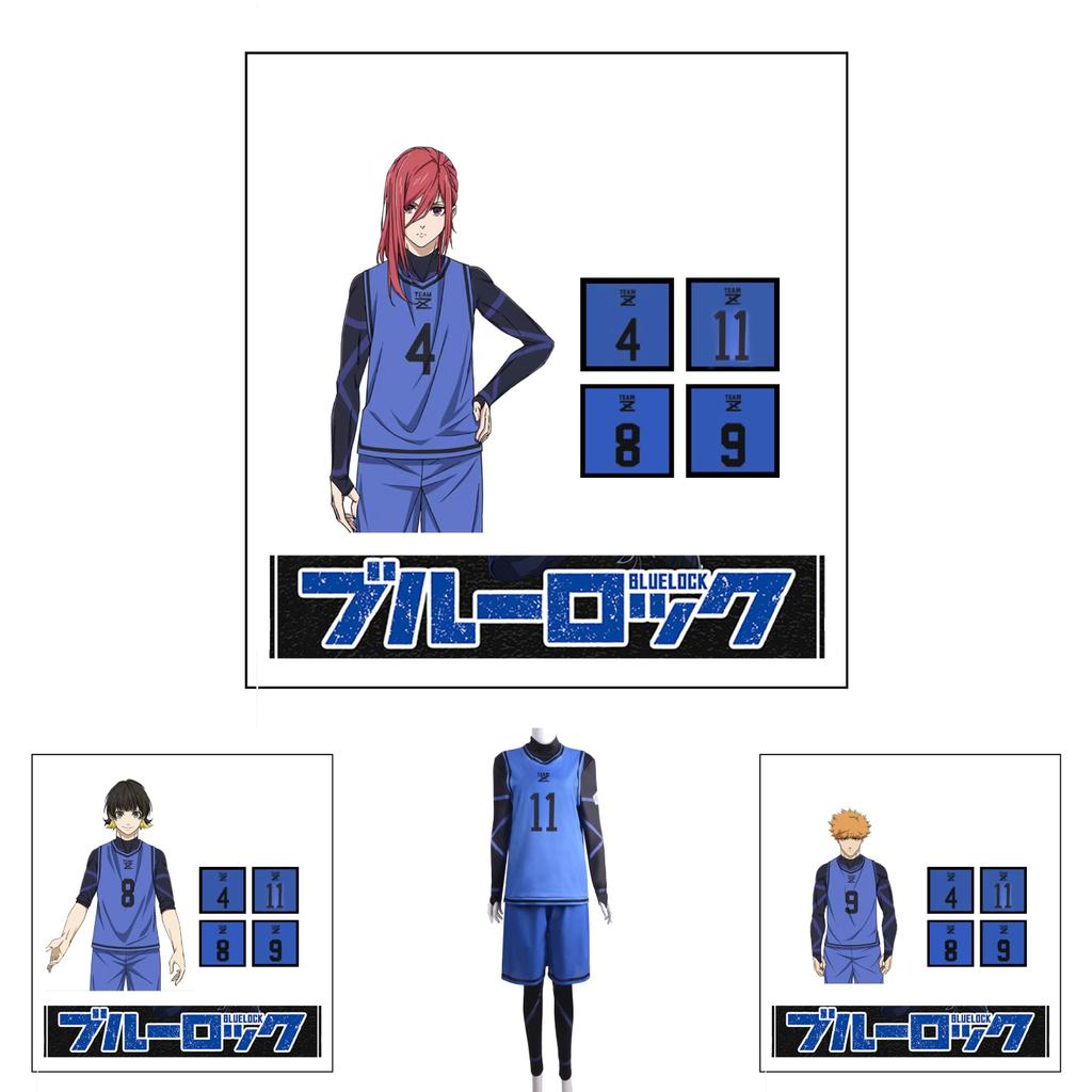 Bluelock Cosplay Costume For Role-playing Fans