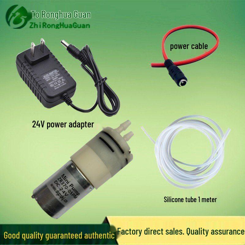 Compact Self-Priming Water and Air Pump 12V/24V, Strong Suction, High Head