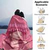 Ariana Grande Pink Vibes Blanket Soft Throw Blanket For Home Bedroom Bed Sofa Travel Office Solid Christmas Blanket