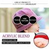Fleece Lined Pumpkin Beret Hat Thickened Ear Protection Cap Comfortable Knitted Wool Hat  Winter