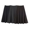Za Export New Arrival Women's Clothing ZR Fashion Style Fashion Woolen Elastic Waist Big Hem Umbrella Skirt Long Skirt