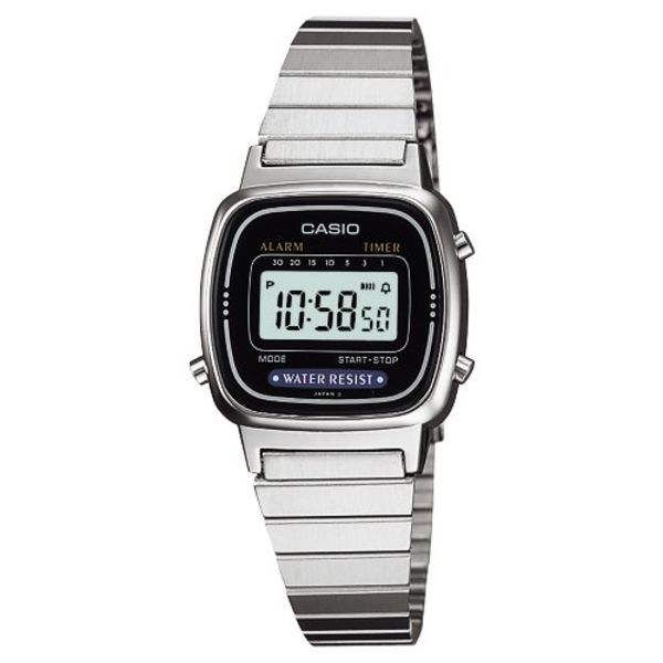 

Часы CASIO стандартные LA-670WA-1JF Серебряные НОВЫЕ из Японии