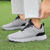 2026 New Women and Men Golf Shoes Anti-Slip Spiked Golf Sneakers Quick Lacing Golfer Footwear Low Top Outdoor Walking Sneakers