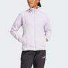 Adidas Travel Outdoor Series Stand Collar Zipper Fleece Jacket Women Jacket Light-Purple JP1453