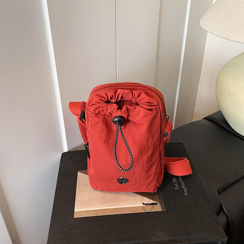 Fashion Personalized Versatile Small Bag 2025 Summer New Casual Anti-splashing Shoulder Messenger Bag Women's Nylon Bag