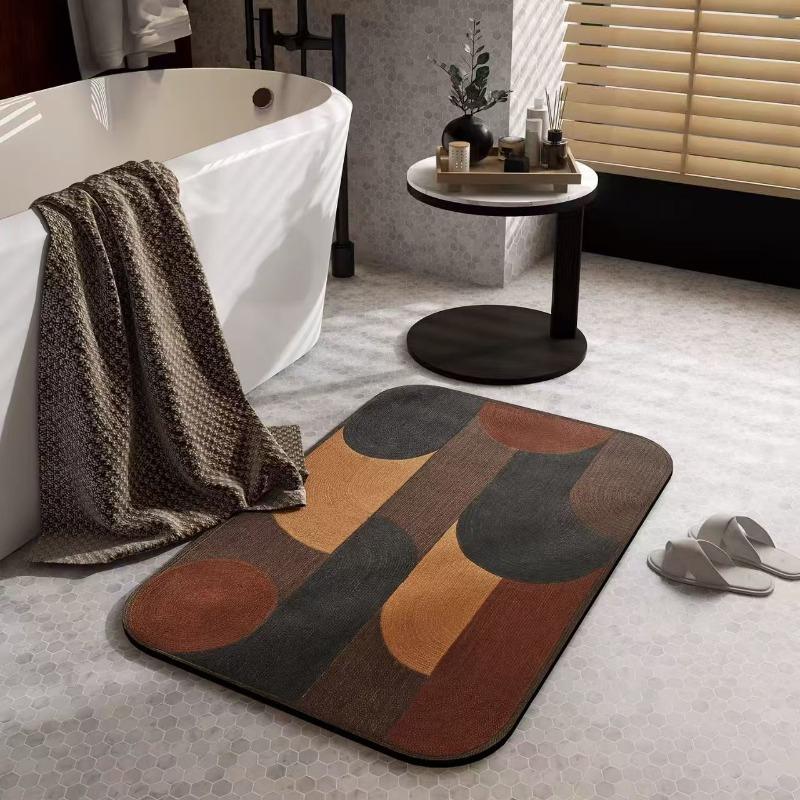 Bathroom Absorbent Diatom Mud Toilet Doormat Toilet Toilet Floor Mat Toilet Carpet