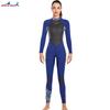 3MM Diving Suit Women's One-piece Long-sleeved Pants Warm Wet Surfing Swimming Underwear
