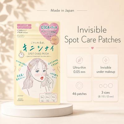 KOSE CLEAR TURN Gomenne Suhada Kinishinai Patch Patches for Problem Skin, 46 Pcs