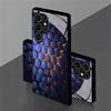 Honeycomb Pattern  Glass Phone Case For Samsung Galaxy S26 S25 S24 S22 S23 Ultra S21 S20 Plus 5G Non-Slip Full Cover