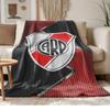 River Plate Soft and Comfortable Flannel Suitable for Sofas Living Rooms Outdoor Camping Travel and Also Makes a Great Anniversary Gif