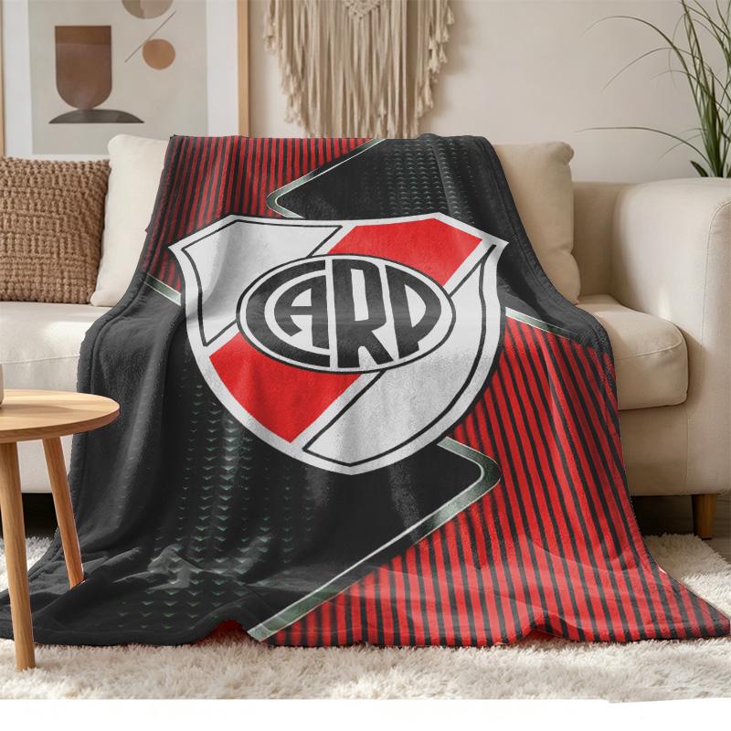 River Plate Weiches und bequemes Flanell Geeignet für Sofas Wohnzimmer Outdoor-Camping Reisen und auch ein tolles Jubiläumsgeschenk