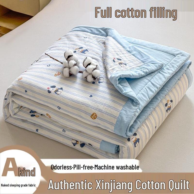 General s Mansion Class A Xinjiang Cotton Machine Washable Summer Cooling Quilt