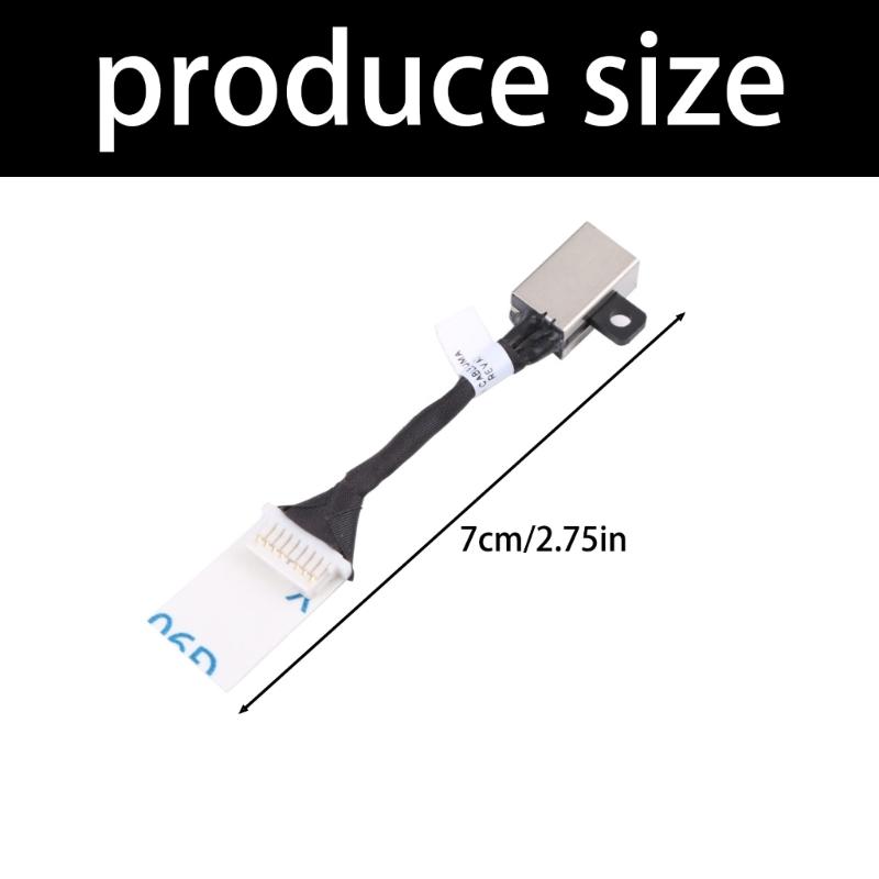 Replacement Power Jacks Port Charging Connectors For 3410 3412 3510 E3410 E3510 Laptop 07DM5H