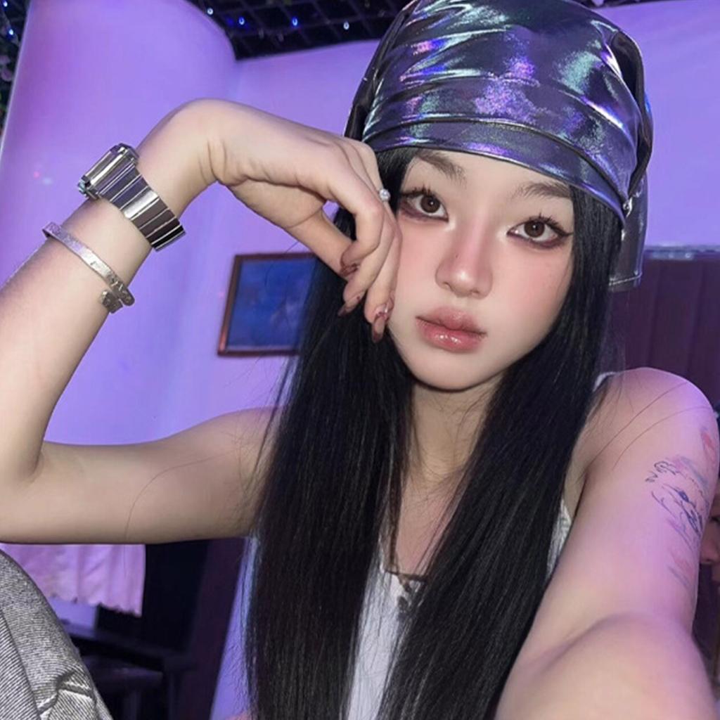 Delicate Western Style Bandana for Adult Stay Fashion Silver Hiphop Bandana Perfect Elastic Bandana for Any Occasion