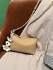 2026 New Genuine Leather Soft Leather Commuter Small Square Bag, High-End Shoulder Bag, Underarm Bag, Crossbody Bag