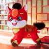 Cute Plush Mascot Toys PP Cotton Filling Zodiac Doll Funny Horse Stuffed Animal  Chinese New Year