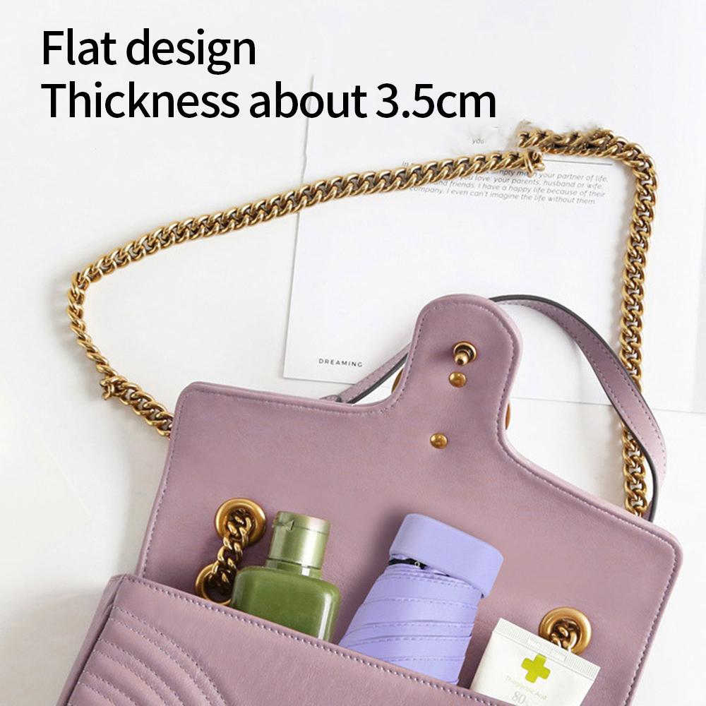 Parapluie Pare-soleil Capsule Vente Chaude Taille Téléphone Anti UV Portable Pliant Parasol pour Femmes Mâle Ultraléger Voyage Parapluie de Pluie