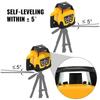 Laser Level 360 Rotary Auto Self-Leveling ±5 Degrees W/ Tripod & Staff Nivel Laser Construction Tools for Outdoor Industry