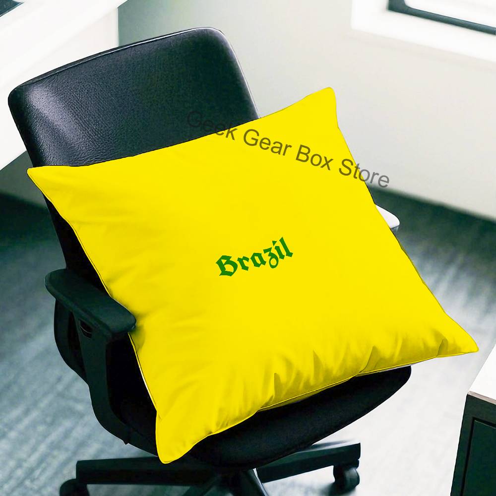 Rio de JaneiroBrazi Anime Celebrity Merchandise AllMatch Printed Pillow Case Sofa Car Office Room Decoration Protector