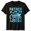 Vater Und Sohn Kreuzfahrt 2026 Herren T Shirt Urlaub Reise Vintage Breathable Casual Versatile Stylish Stretched Graphic