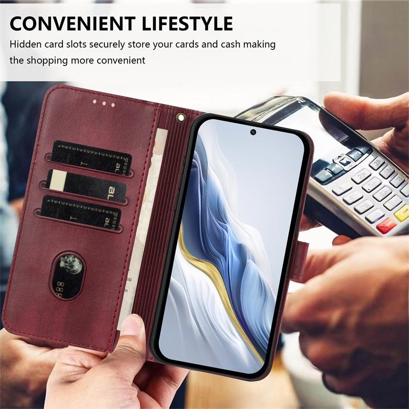 Casing For Xiaomi 13 Lite 14 15 Ultra 14T Pro 5G Leather Wallet Pocket Card Slots Flip Case Cover