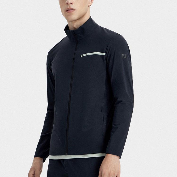 New FILA Jackets & Coats Men's Pitch Black A61M421507ABK