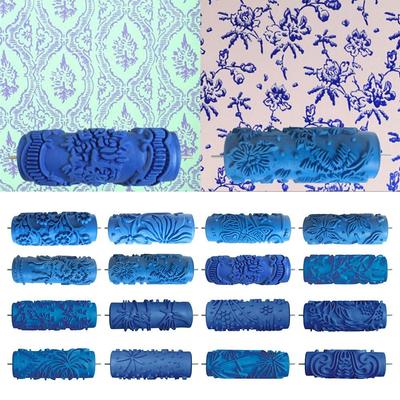 Home Decoration Paint Texture Grain Paint Roller Arts DIY Imitation Pattern Tool Patterns Wall Decoration Paints