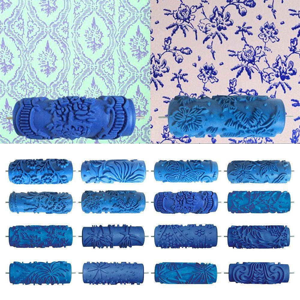 Wzory DIY Dekoracja Ścienna Farby Farba Tekstura Imitacja Wzoru Narzędzie