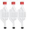 PP Fermentation Bottle Stopper S-shaped Self-made Bubble Airlock Fermentation Tank Sealing Valve Plastic Covered One-way Valve